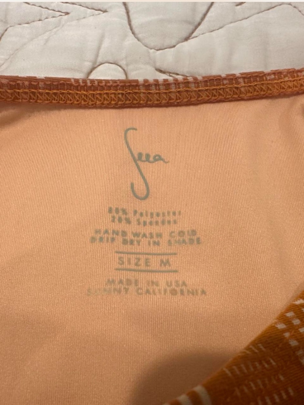 Seea Swimwear Long Sleeve One Piece Bathing Suit Swimsuit - Picture 3 of 3